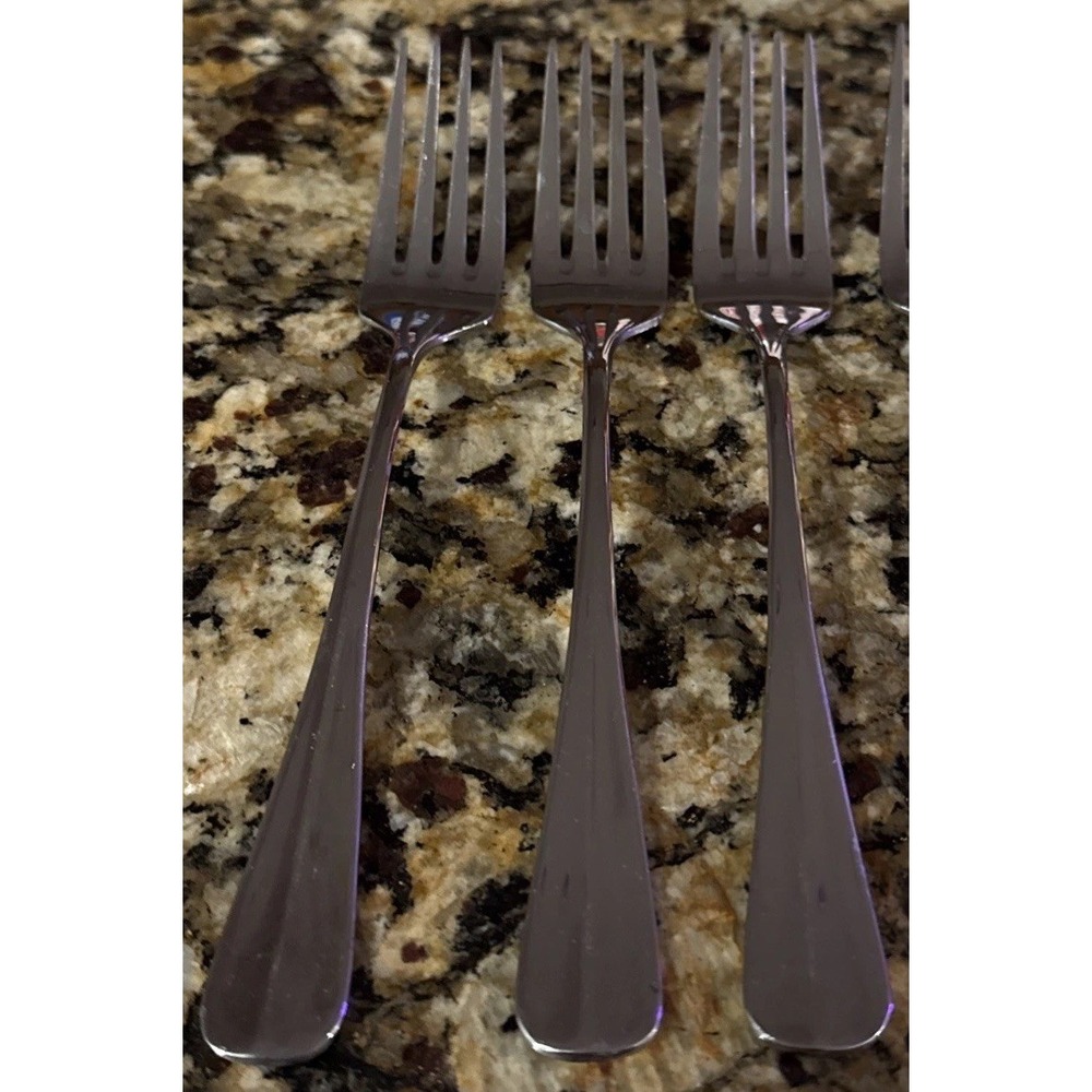 Oneida Baguette Stainless Steel 18/10 Dinner Forks Fork Set Of 3